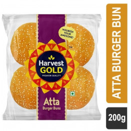Harvest Gold Atta Burger Buns 200gm